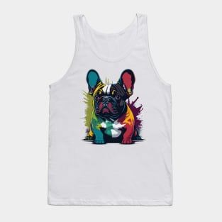 Frenchie Portrait Tank Top